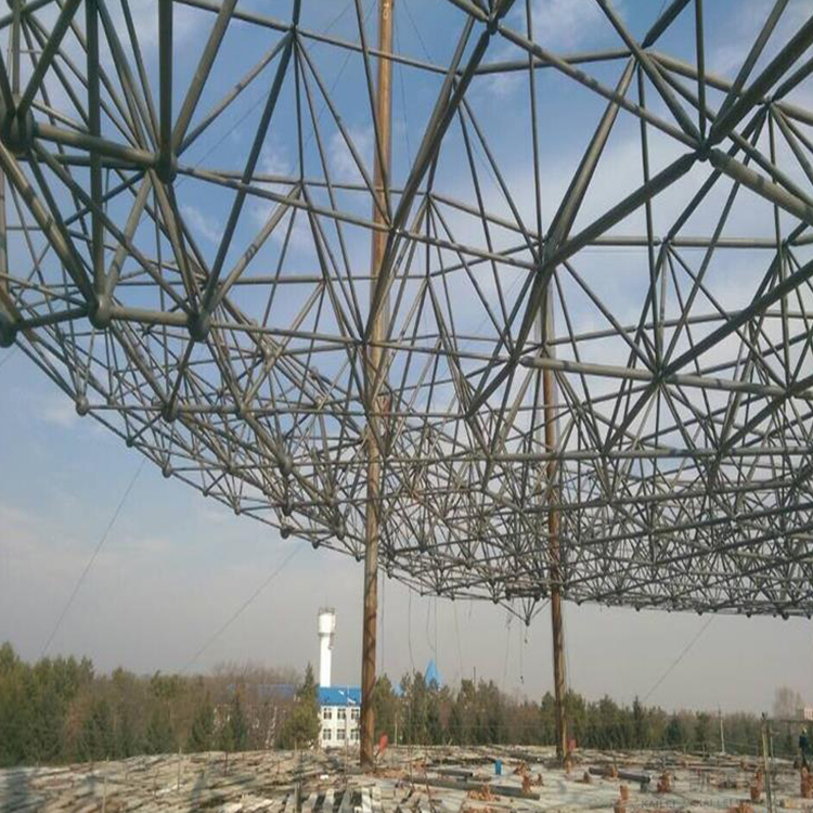 虎林球形网架钢结构施工方案